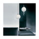 Tori 1 Light 4 inch Satin Nickel Mini Pendant Ceiling Light in Tori Amaretto