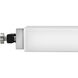 Rollins LED 24 inch Black with Chrome Bath Light Wall Light in Black/Chrome, Vertical