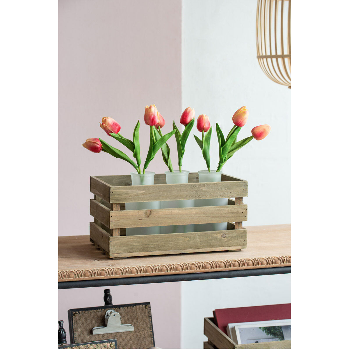 Anita Natural Brown Planter