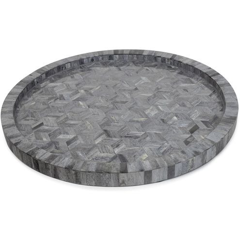 Jullian Grey Serving Tray, Small