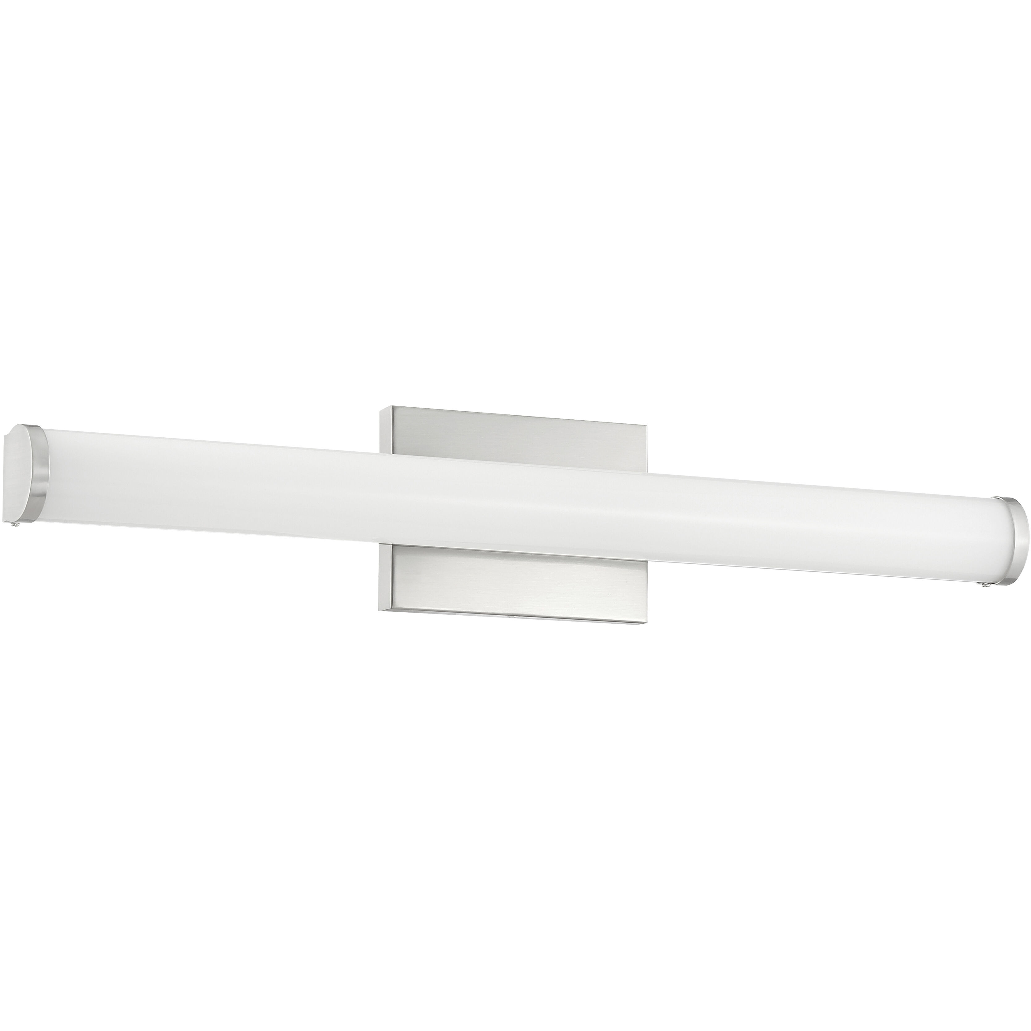 Arc LED 24 inch Brushed Steel Vanity Light Wall Light