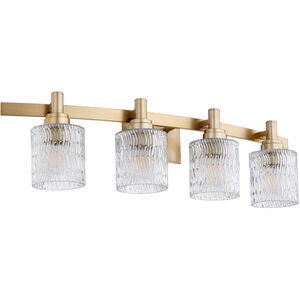 Stadium 4 Light 32.50 inch Bathroom Vanity Light