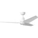 Ruhlmann 52 inch Matte White Indoor/Outdoor Smart Ceiling Fan