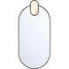 Mrissa 45.00 inch  X 21.00 inch Wall Mirror