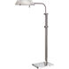 Frederick Cooper 56 inch 60.00 watt Satin Nickel Floor Lamp Portable Light