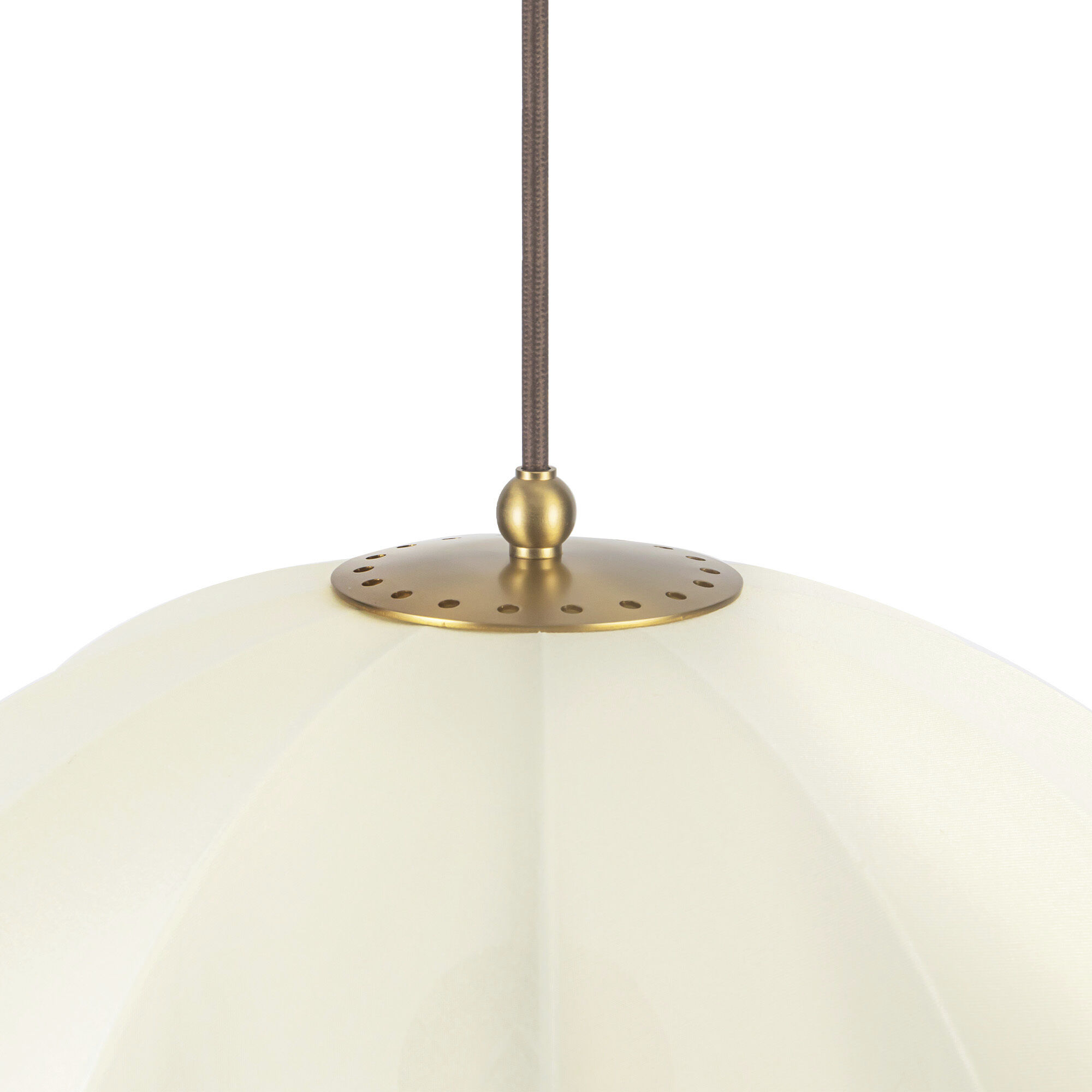 Alora Mood Crosby Pendant Ceiling Light in Brushed Gold