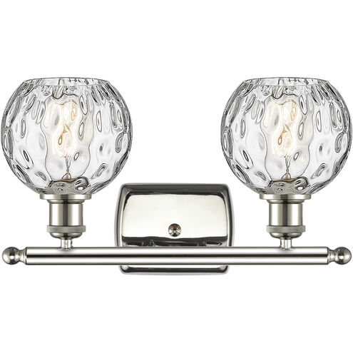 Ballston Athens Water Glass LED 16 inch Polished Nickel Bath Vanity Light Wall Light