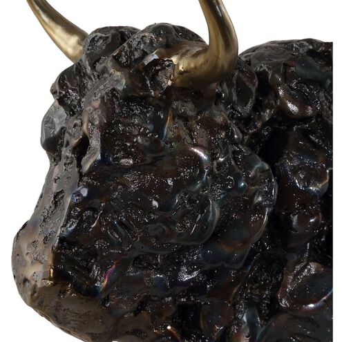 Bison 13.25 X 11 inch Sculpture