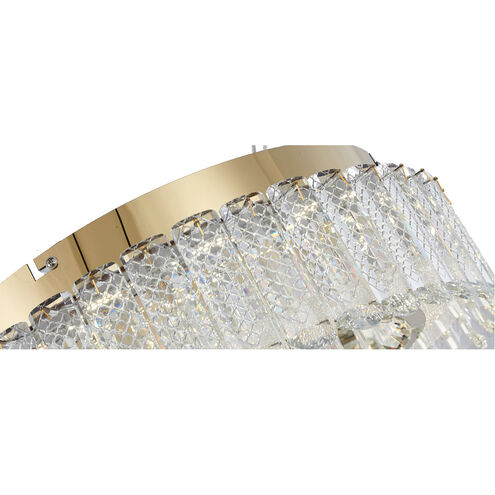 Canada LED 16 inch Gold LED Flush Mount Ceiling Light
