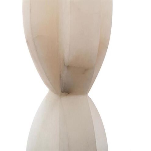 Crisscross Alabaster Floor Lamp Portable Light