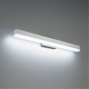WAC Lighting Styx LED 25 inch Black Bath Vanity & Wall Light, dweLED WS-41125-BK - Open Box