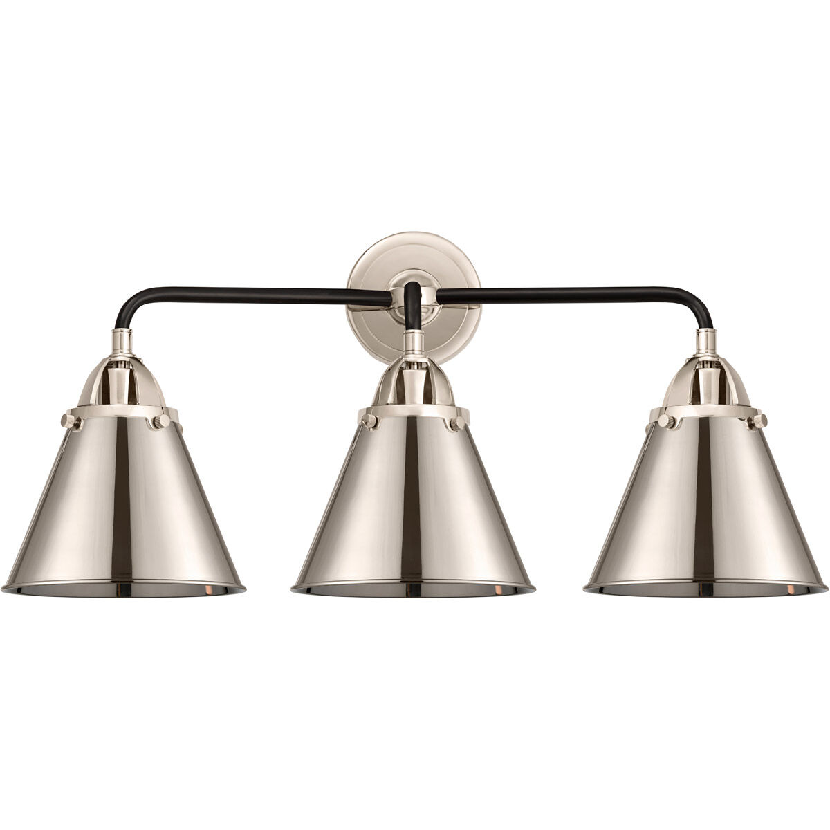 Nouveau 2 Appalachian LED 26 inch Black Polished Nickel Bath Vanity Light Wall Light