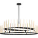 Sean Lavin Sagrada LED 60 inch Bronze Two-Tier Chandelier Ceiling Light