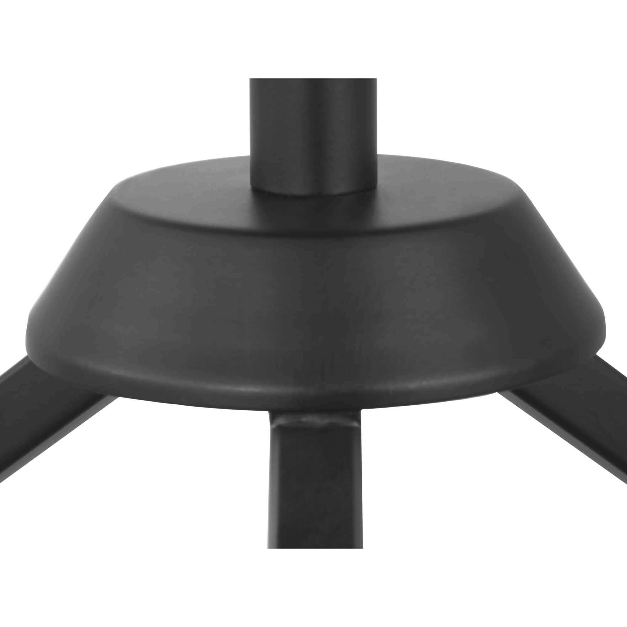 Vertex 3 Light 18 inch Matte Black Convertible Chandelier Ceiling Light