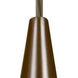 Metro 14 1 Light Bronze Cord Pendant Ceiling Light
