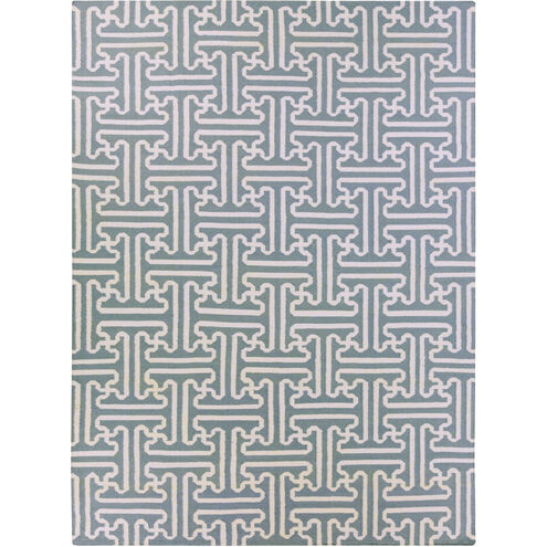 Archive 66 X 42 inch Denim, Beige Rug