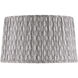 Plume Stone and Ivory 18 inch Tapered Lamp Shade, Large