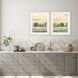 Landscapes Collection Blue Framed Art