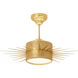 Suzanne Kasler Soleil 1 Light 24 inch Hand-Rubbed Antique Brass Semi-Flush Mount Ceiling Light, Medium