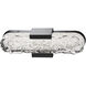Beyond Bramble LED 16 inch Black Bath Vanity & Wall Light