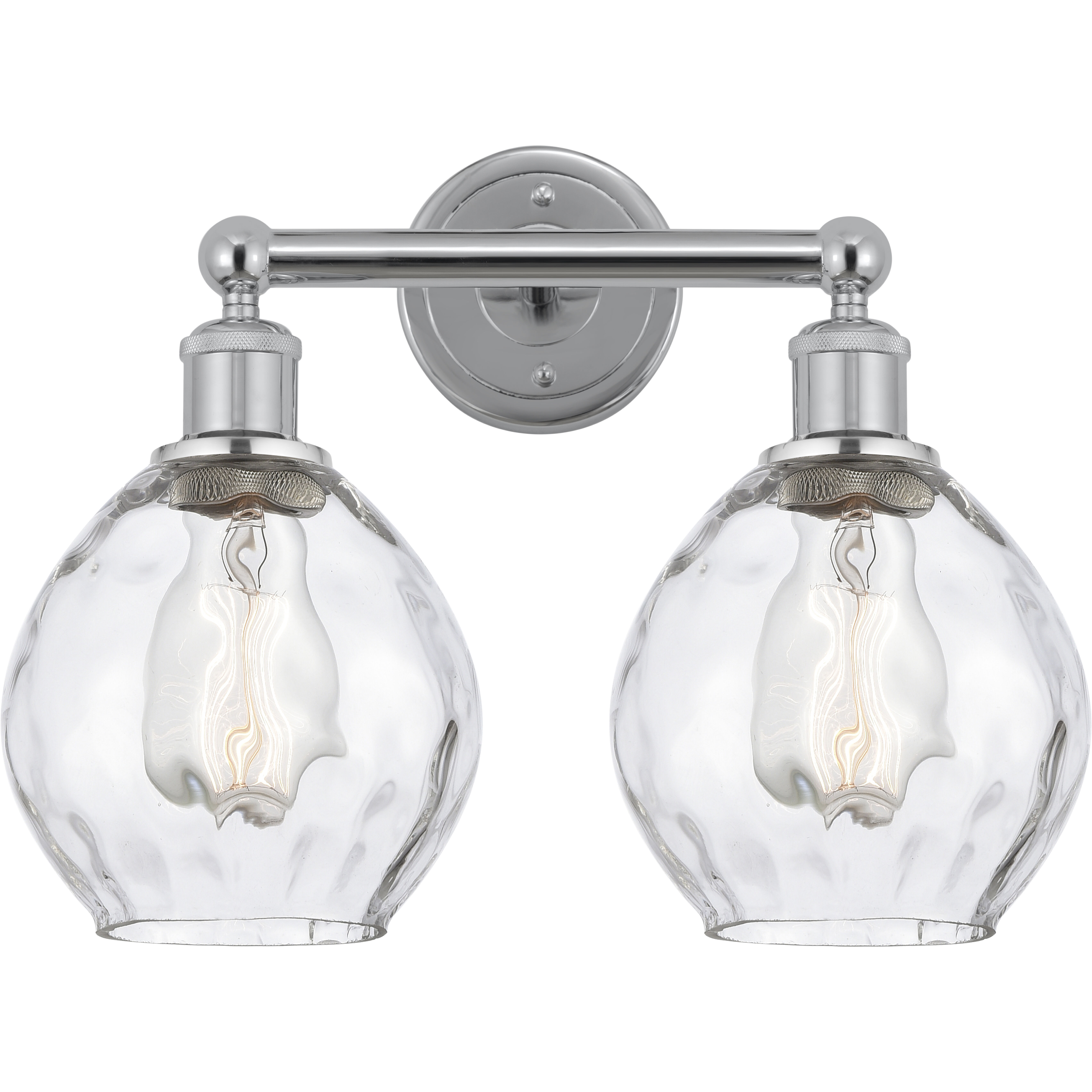 Edison Waverly 2 Light 15 inch Polished Chrome Bath Vanity Light Wall Light