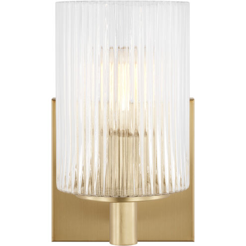 Lando 1 Light 4.75 inch Satin Brass Wall Bath Fixture Wall Light