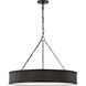Paloma Contreras Ritz 8 Light 27 inch Aged Iron Chandelier Ceiling Light