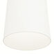 Canoga 1 Light 5 inch White Flush Mount Ceiling Light, Small
