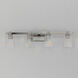 Cubos 4 Light 30.75 inch Satin Nickel Bath Vanity Wall Light