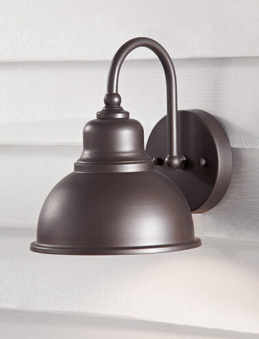 Chesnee 1 Light 9 inch Oil Rubbed Bronze Outdoor Wall Sconce