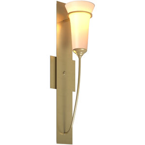 Banded 1 Light 4.25 inch Modern Brass Wall Torch Sconce Wall Light