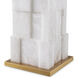 Fabiano 30.31 inch 5.00 watt Alabaster with Antique Brass Table Lamp Portable Light