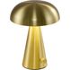 Canada 8.3 inch 40.00 watt Satin Brass Table Lamp Portable Light