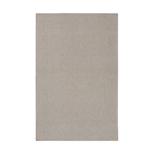 Ember 92 X 63 inch Light Gray Outdoor Rug, Polypropylene