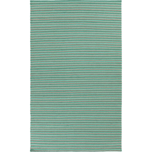 Ravena 132 X 96 inch Mint, Emerald, Light Gray Rug