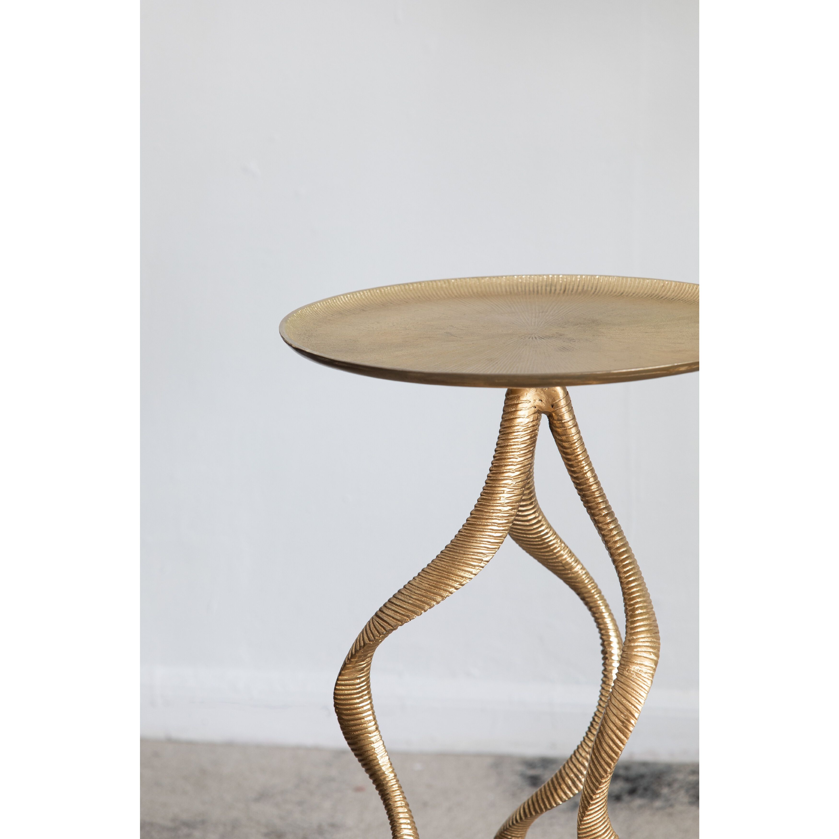 Antler 16.1 inch Gold Side Table