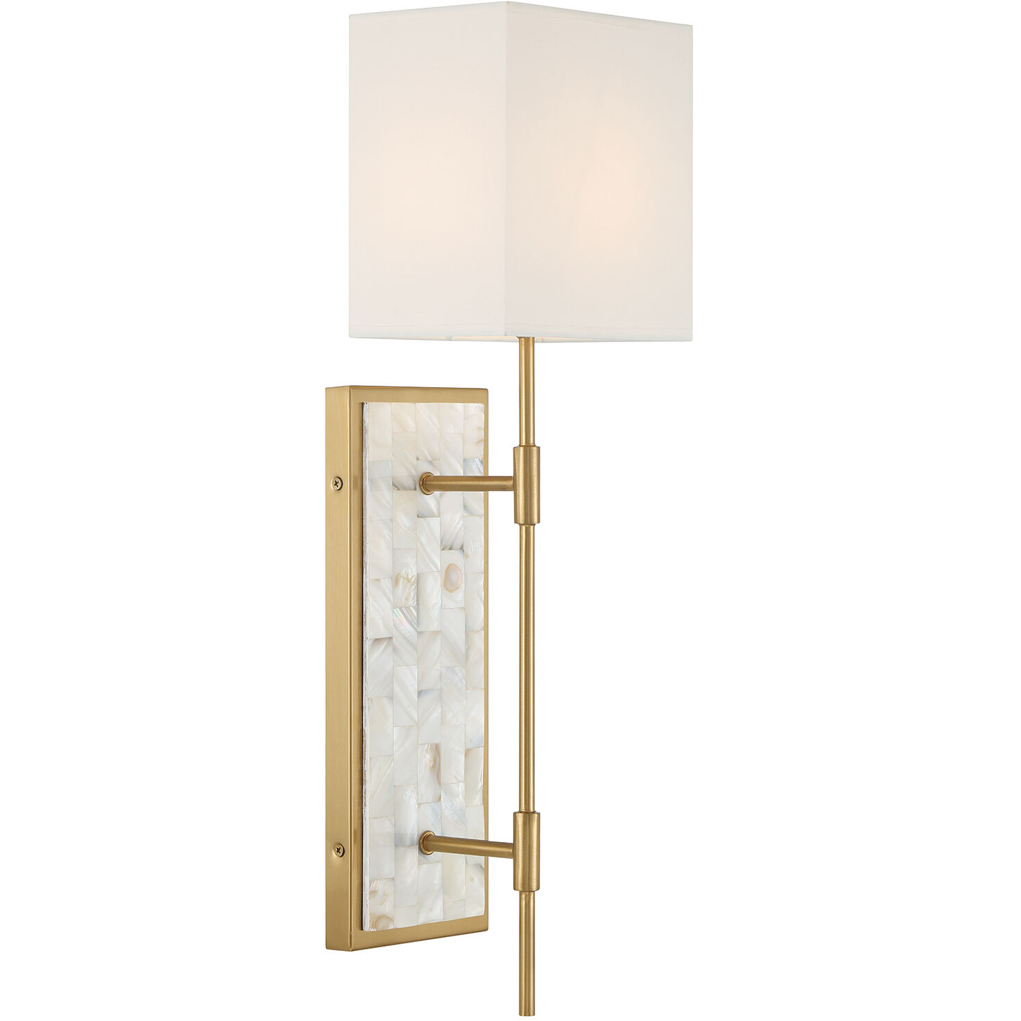 Eastover 1 Light 6.5 inch Warm Brass Wall Sconce Wall Light