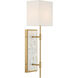 Eastover 1 Light 6.5 inch Warm Brass Wall Sconce Wall Light