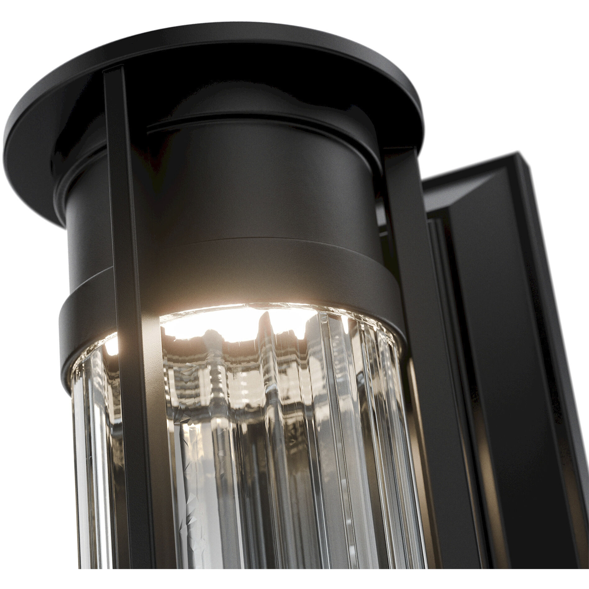 Offshore LED 10.5 inch Black Outdoor Wall Light, dweLED