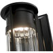 Offshore LED 10.5 inch Black Outdoor Wall Light, dweLED