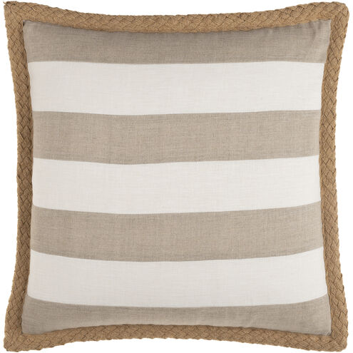 Warrick 22 inch Oatmeal Pillow Kit in 22 x 22, Square