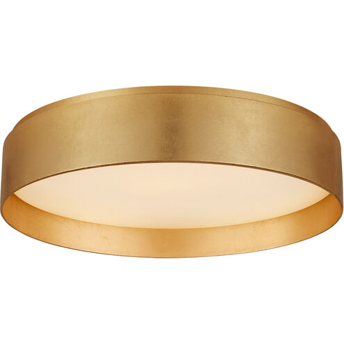 Shaw LED 17 inch Gild Flush Mount Ceiling Light, Large