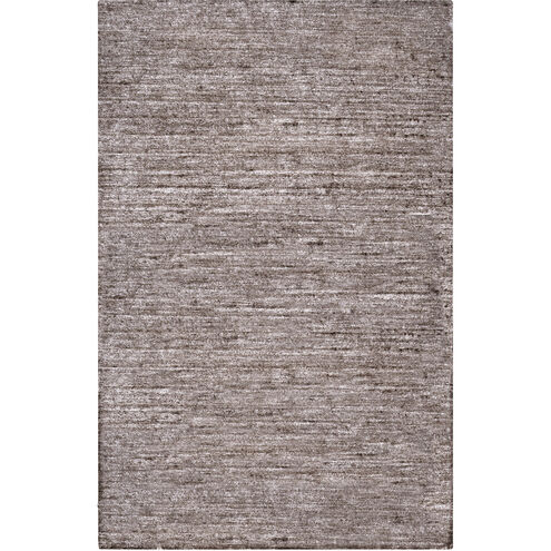 Haize 96 X 60 inch Black Area Rug, Viscose