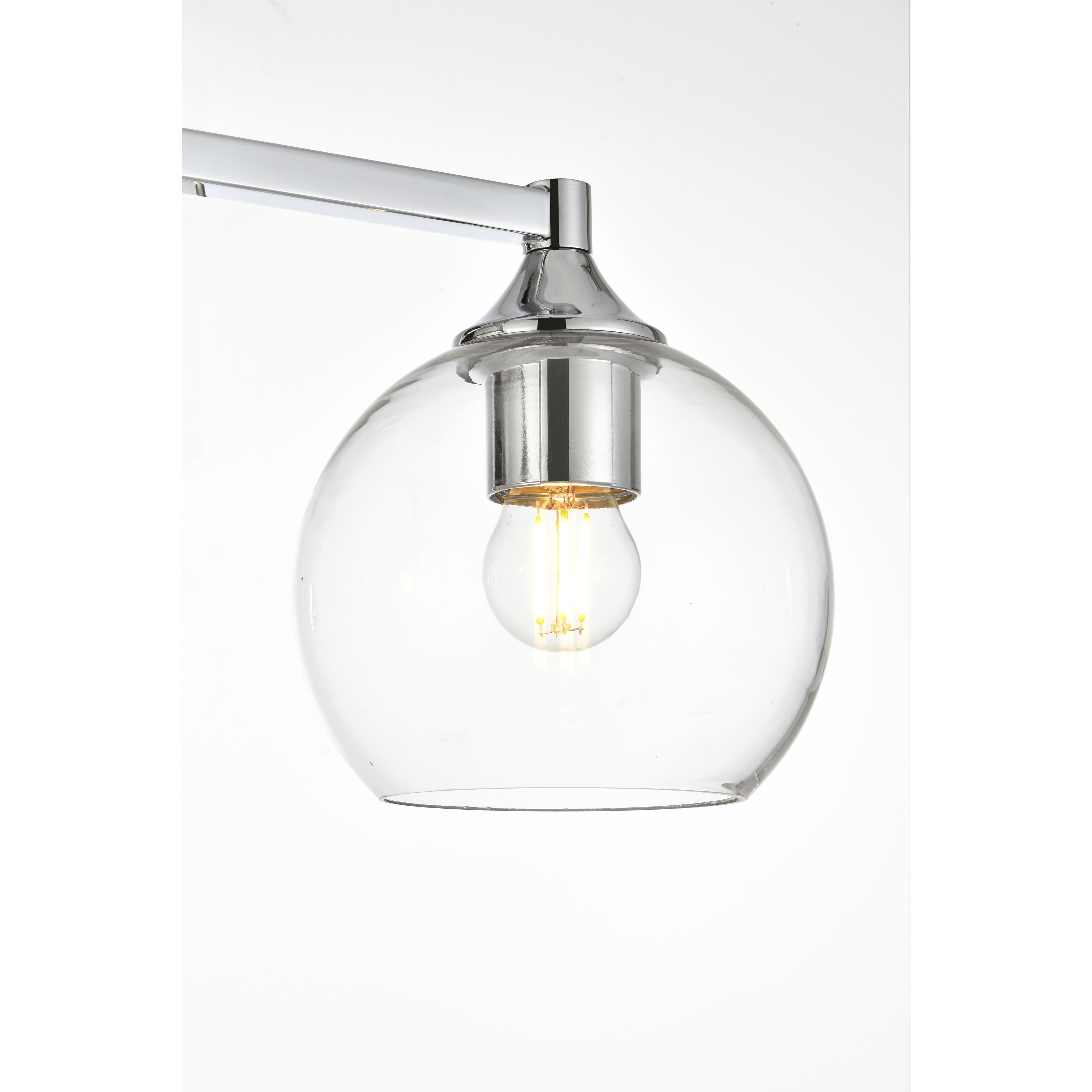 Foster 3 Light 25 inch Chrome Bath Sconce Wall Light