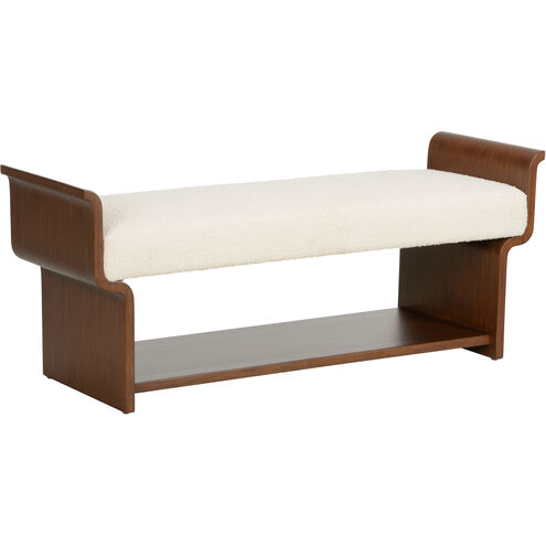 Ando White/Cream Bench