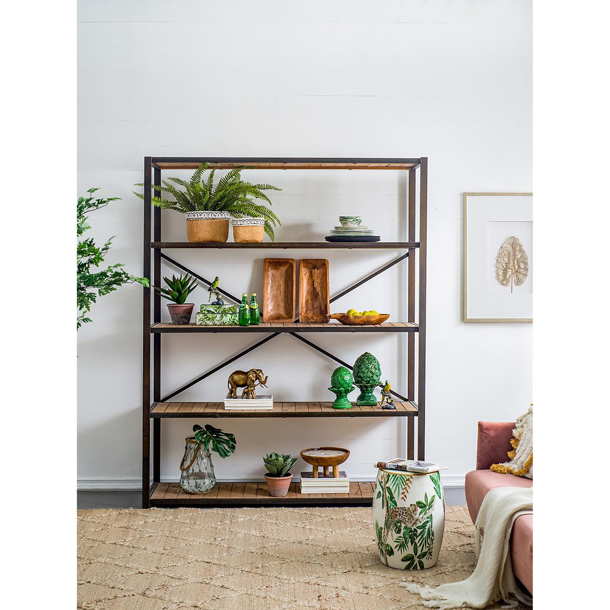 Helsa Vintage Green Décor