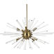 Sienna 10 Light 36 inch Gold Pendant Ceiling Light