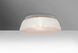 Pica 14 1 Light 11 inch Flush Mount Ceiling Light in Incandescent, White Sand Glass