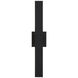 Zayden LED 24 inch Matte Black Outdoor Wall Light