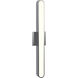 Atticus LED 23.62 inch Polished Chrome Bathroom Wall Light